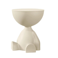 Table basse d'appoint originale et moderne pour petit espace – Rangement intégré 1