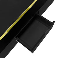 Table basse design à 2 niveaux avec tiroir et LED – 2 niveaux & LED 8