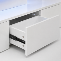 Table basse à double plateau avec LED – Double plateau & LED 16 couleurs 6