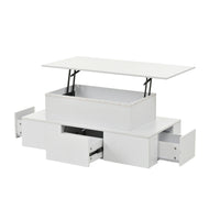 Table basse à double plateau avec LED – Double plateau & LED 16 couleurs 2