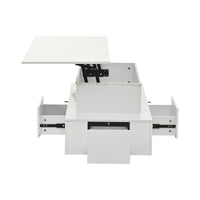Table basse à double plateau avec LED – Double plateau & LED 16 couleurs 3