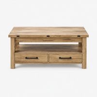 Table basse relevable extensible 3 en 1 – Bureau & table à manger, 6 convives 1
