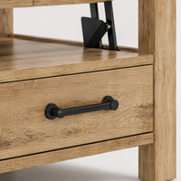 Table basse relevable extensible 3 en 1 – Bureau & table à manger, 6 convives 6