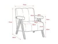 Fauteuil ALVORA™ – Design Arrondi & Confort Enveloppant 6