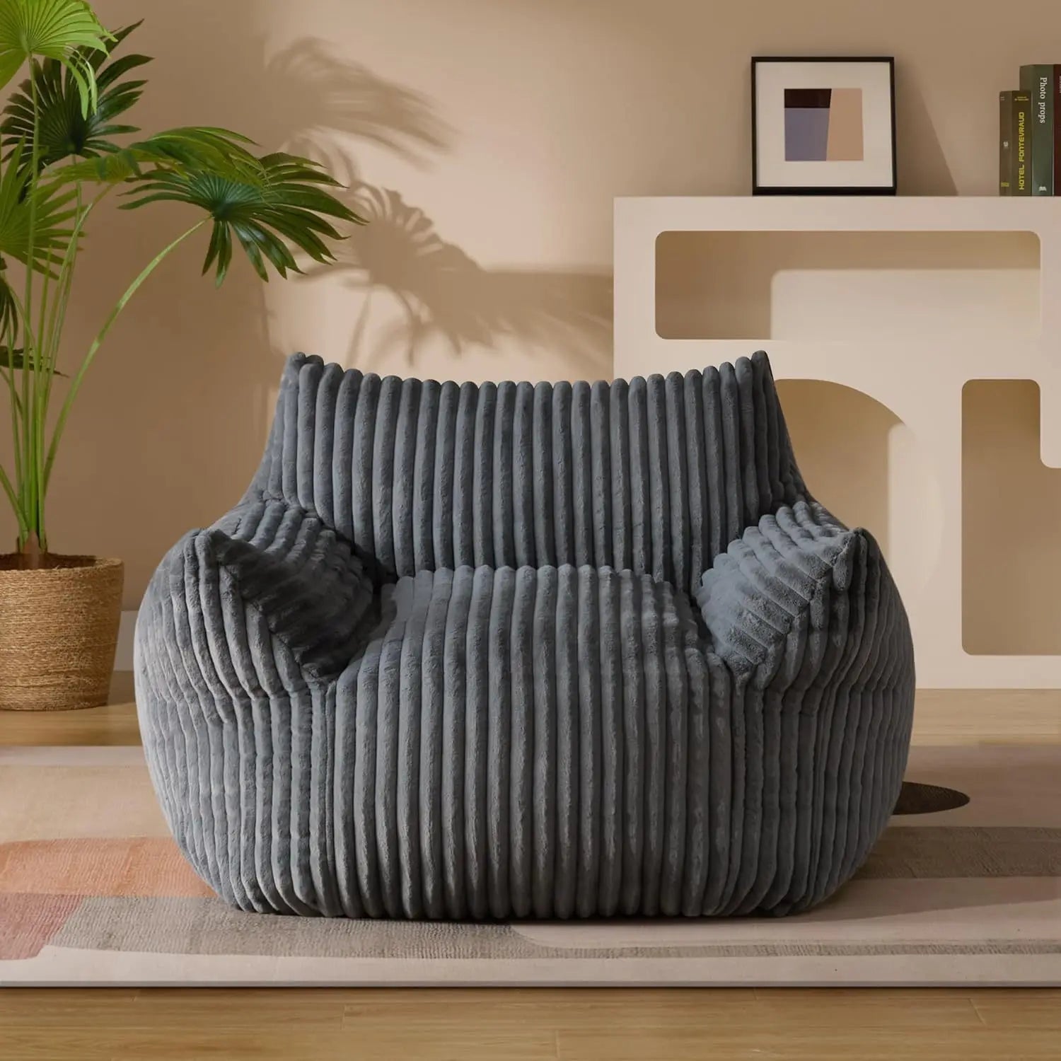 Fauteuil NUVORA - Gris Anthracite