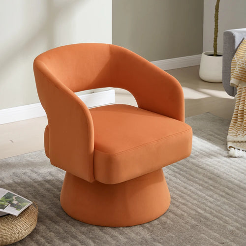 Fauteuil SORANA™ – Velours Côtelé & Confort Enveloppant