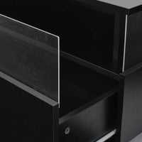 Table basse carrée avec vitrine et LED – Vitrine & LED personnalisable 8