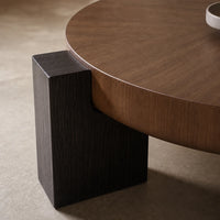 Table Basse VARENA™ – Bois & Piètement Noir, Tablette Verre 4