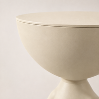 Table basse d'appoint originale et moderne pour petit espace – Rangement intégré 4
