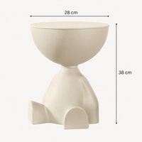 Table basse d'appoint originale et moderne pour petit espace – Rangement intégré 5